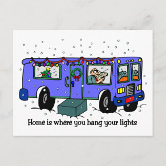 Navidades en las postales de la carretera