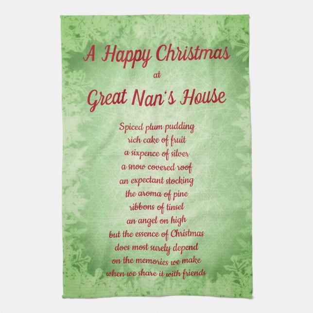 Navidades en las toallas de cocina de la casa de G (Vertical)