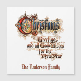 Navidades (en letras ilustradas)