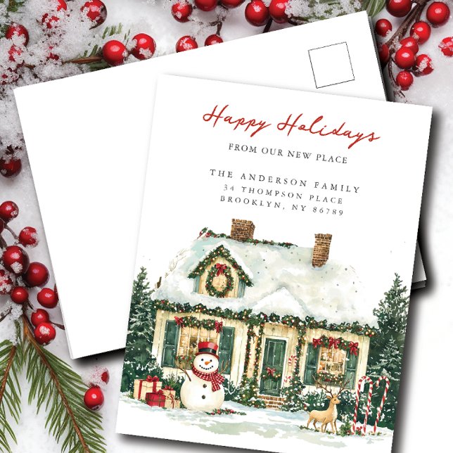 Navidades Encantan nueva Invitación de dirección (Subido por el creador)