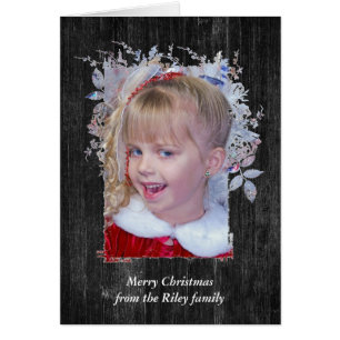 Navidades enmarcados en madera oscura