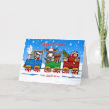 Navidades Entrenan a primer Navidad Personalizar c