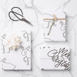 Navidades envolviendo papel