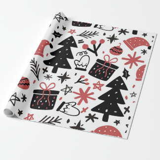 navidades envolviendo papel