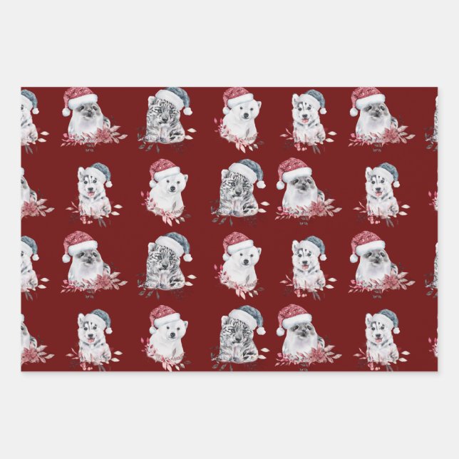 navidades envolviendo papel para amantes de los an (Anverso)