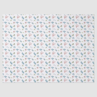 Navidades esbozados Papel de tejidos botánicos