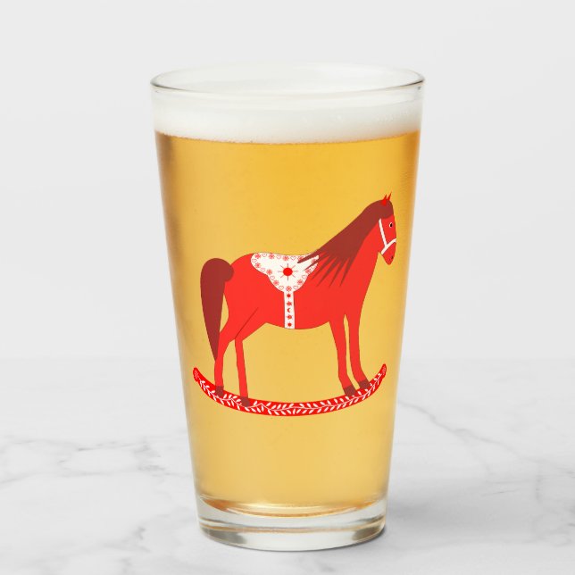 Navidades escandinavos rodando caballo (Anverso (lleno))