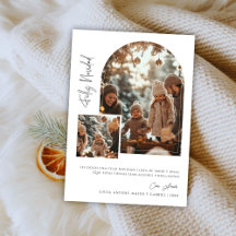 Navidades españoles Feliz Navidad Arch Foto