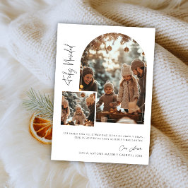 Navidades españoles Feliz Navidad Arch Foto