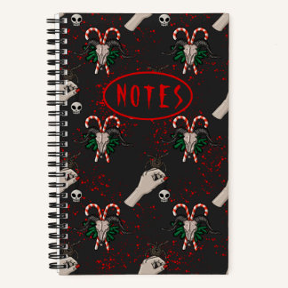 Navidades espeluznantes satánicos Cuaderno de Espi
