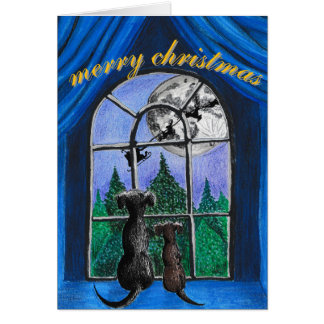 navidades "esperando a santa" perros espinosos