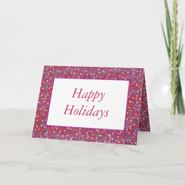 Navidades esquilman tarjetas de frontera de vacaci
