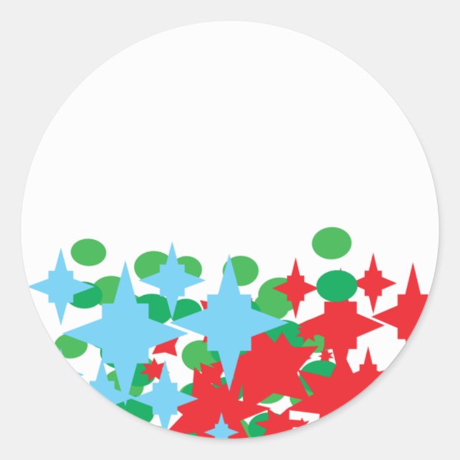 Navidades - Etiqueta de dirección (Anverso)