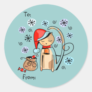 Navidades | Etiquetas de regalo de vacaciones