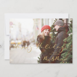 Navidades Falsos Futuro Dorado Sr. y Sra. Navidade