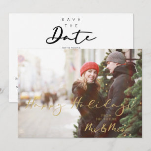 Navidades Falsos Futuro Dorado Sr. y Sra. Navidade