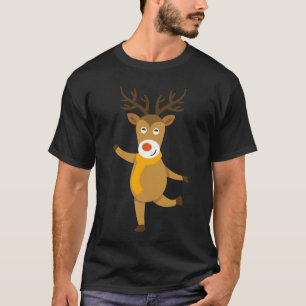 Navidades Familia de renos con camisetas para niño