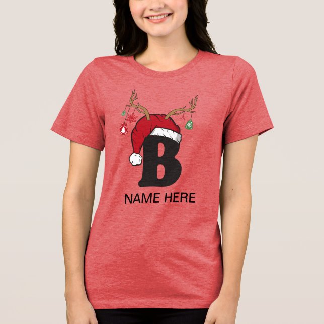 Navidades familiares personalizados Camisetas de n (Anverso)