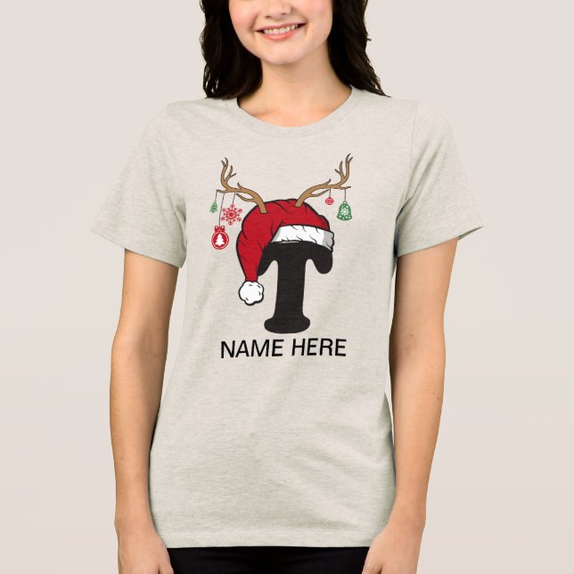 Navidades familiares personalizados Camisetas de n (Anverso)
