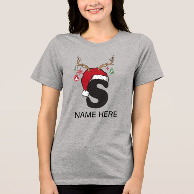 Navidades familiares personalizados Camisetas de n (Anverso)