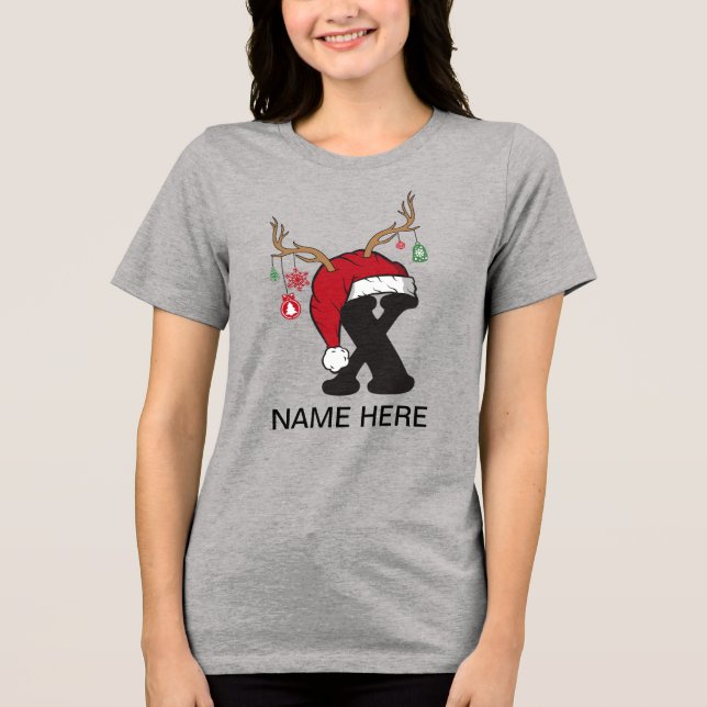Navidades familiares personalizados Camisetas de n (Anverso)