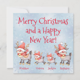 Navidades familiares personalizados de la familia