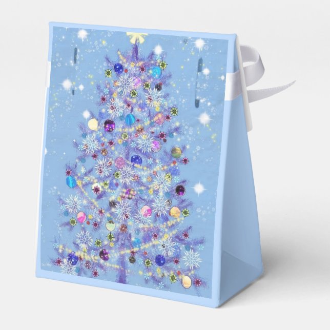 Navidades favorecen caja con hermoso árbol de Navi (Reverso)
