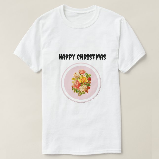 Navidades felices de camisetas (Diseño del anverso)