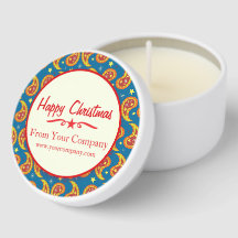 Navidades felices paisley business