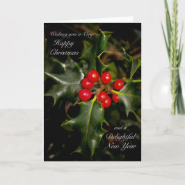 Navidades felices y una fantástica tarjeta para el