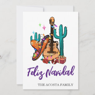 Navidades Feliz Navidad Cactus Sombrero