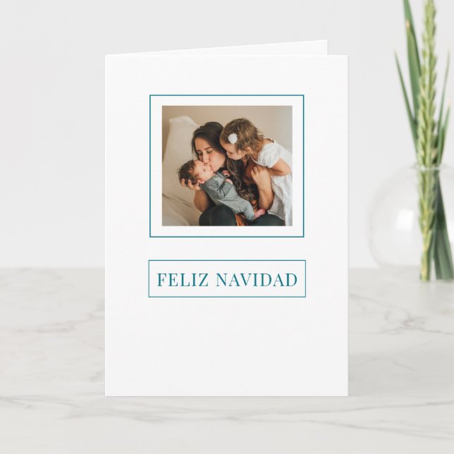 Navidades Feliz navidad Minimalista foto (Anverso)