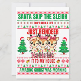 Navidades Feliz Navidad Por Regalos Renos