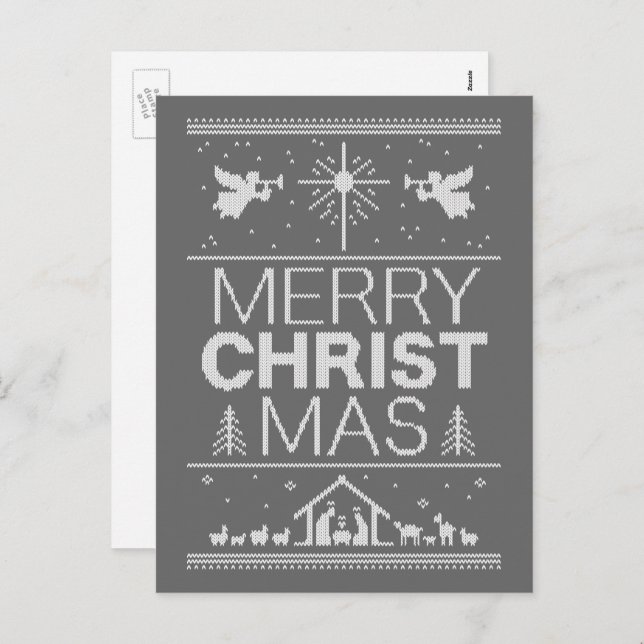 Navidades feos cristianos sudan Feliz Navidad (Anverso / Reverso)