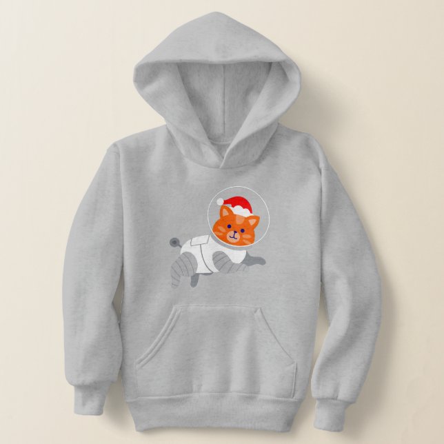 navidades feos de gato astronauta santa (Distribución )