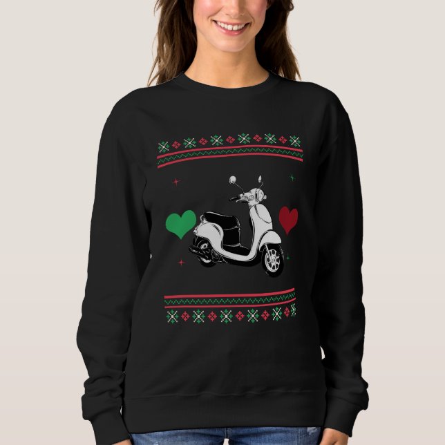 Navidades feos de Scooter Sweater Xmas (Anverso)