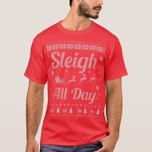 Navidades feos de Sleigh All Day Sweater Funny Gif