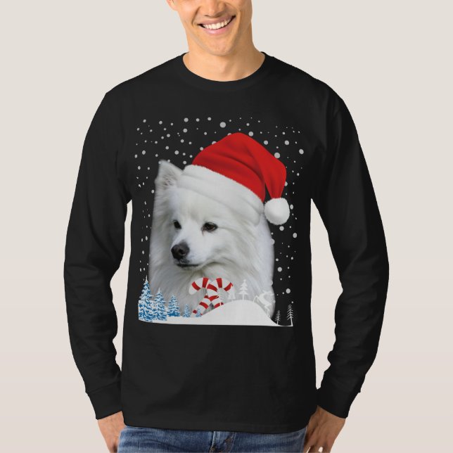 Navidades feos del esquimo americano Sweater Santa (Anverso)