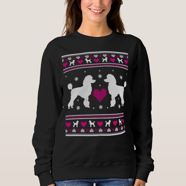 Navidades feos Hoodie Sweater Idea Para (Anverso)