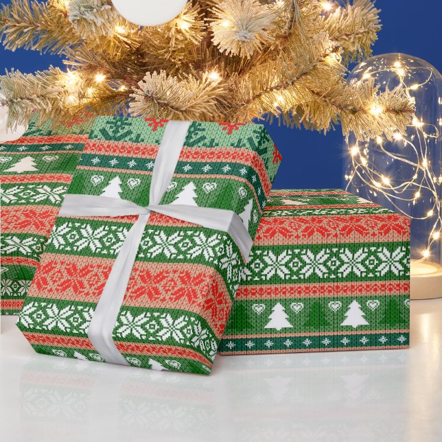 Navidades feos Papel de envolvimiento de sudor (Vacaciones)