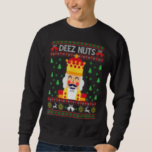 Navidades feos suéter a Deez Nutcracker Funny
