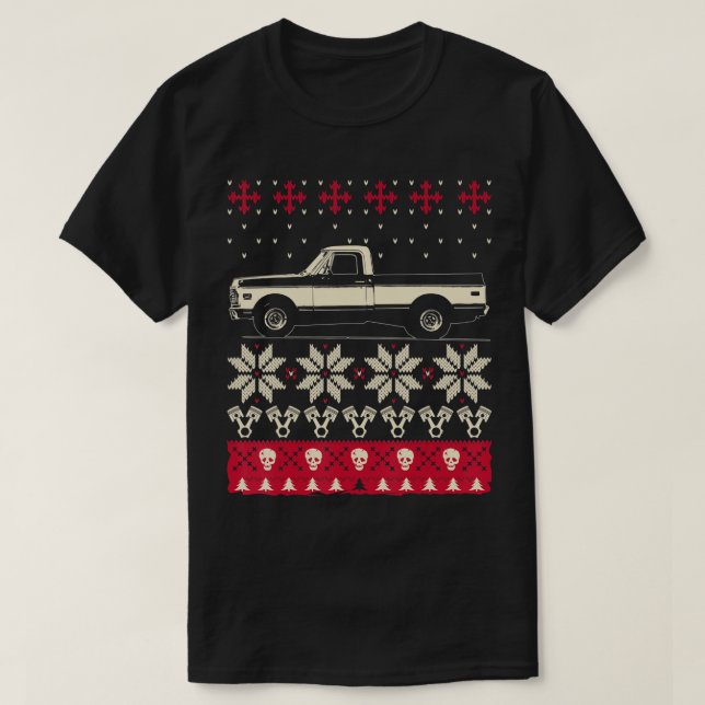 Navidades feos suéter camiseta Classic American Pi (Diseño del anverso)