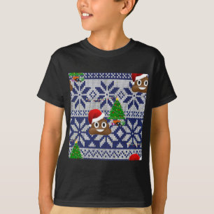 navidades feos suéter poop emoji