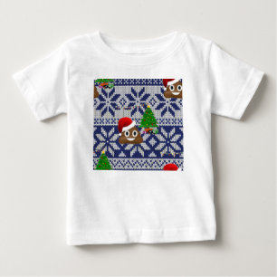 navidades feos suéter poop emoji