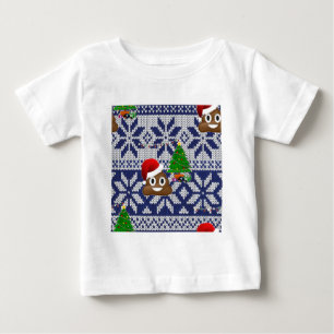 navidades feos suéter poop emoji