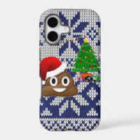 navidades feos suéter poop emoji