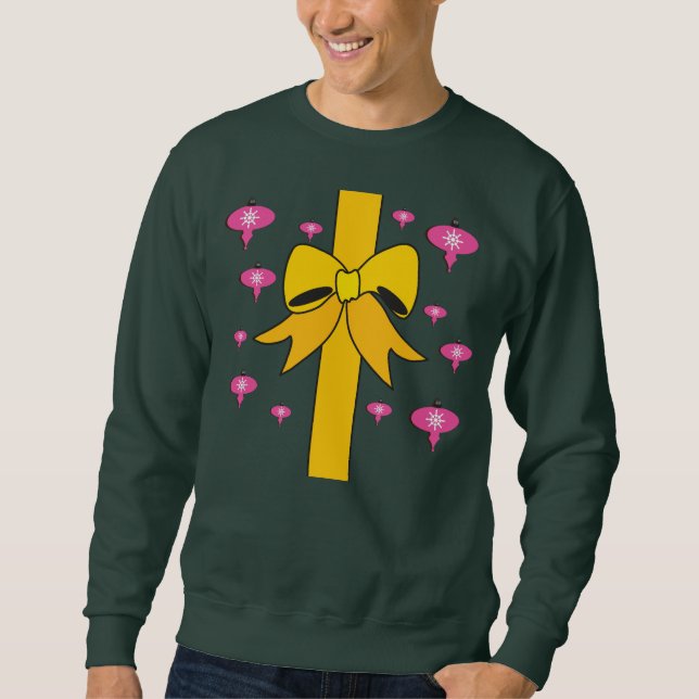 Navidades feos Sweater Big Bow (Anverso)
