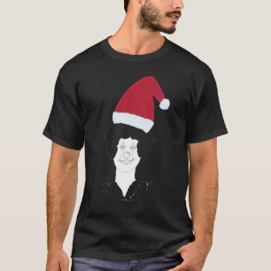 Navidades feos Sweater Clowe Head Santa Hat