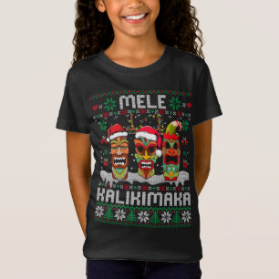 Navidades feos Sweater Mele Kalikimaka Hawaiian Xm