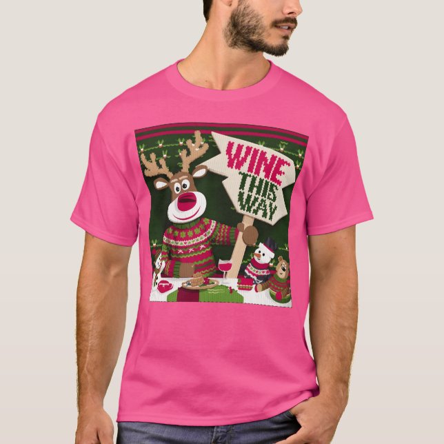 Navidades feos Sweater Rein con amigos regalos (Anverso)